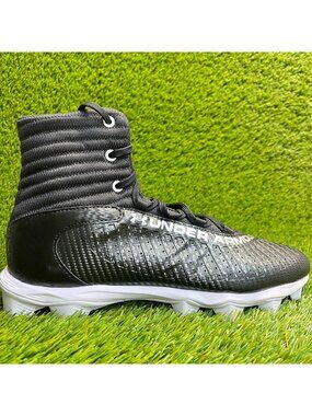 Under Armour Highlight Franchise RM 2.0 Mens‎ Size 11.5 Black Football Cleats